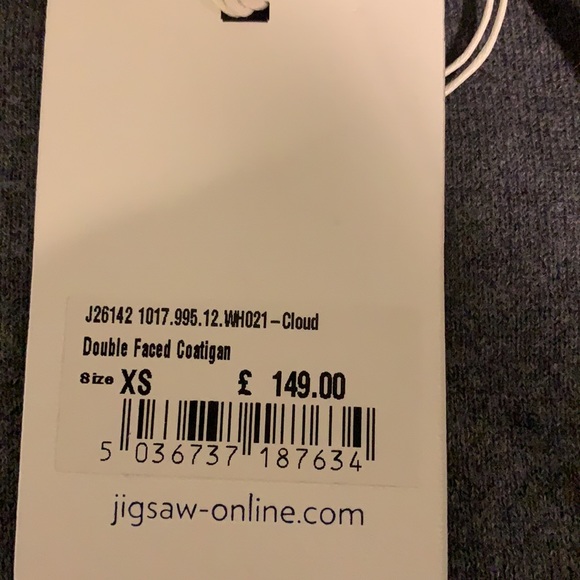 Grey open front Sweater - Picture 7 of 7